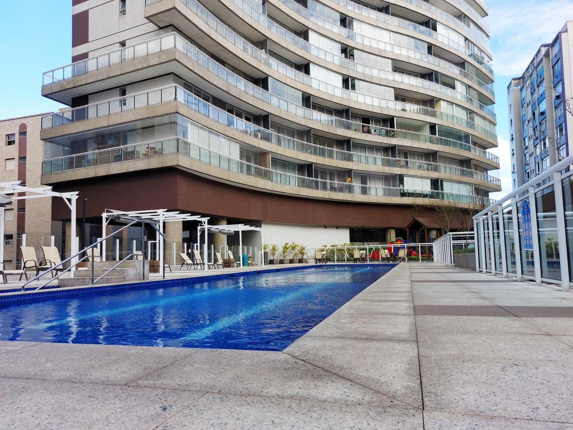 Book Santos - Condominio Unlimited - Apartamento Com Vista Mar E Apartamento Com Vista Piscina Exterior foto
